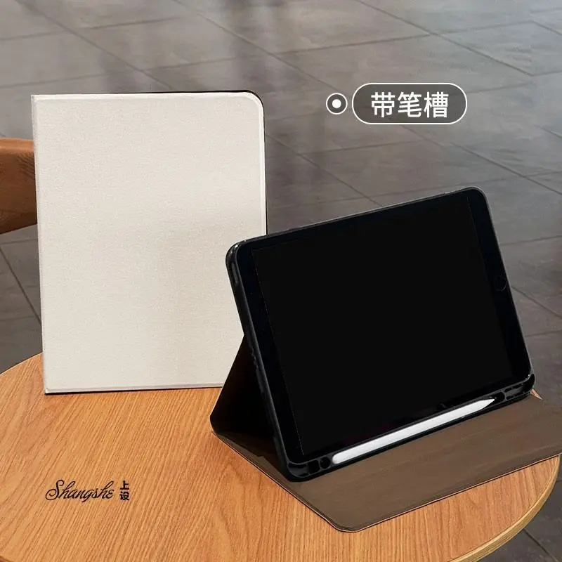 2025 New Miffy Book Style iPad Case With Pencil Slot Shockproof Flip Cover For Air5 Air6 Air7 Mini 10 9 Gen Cute Cartoon New view 6