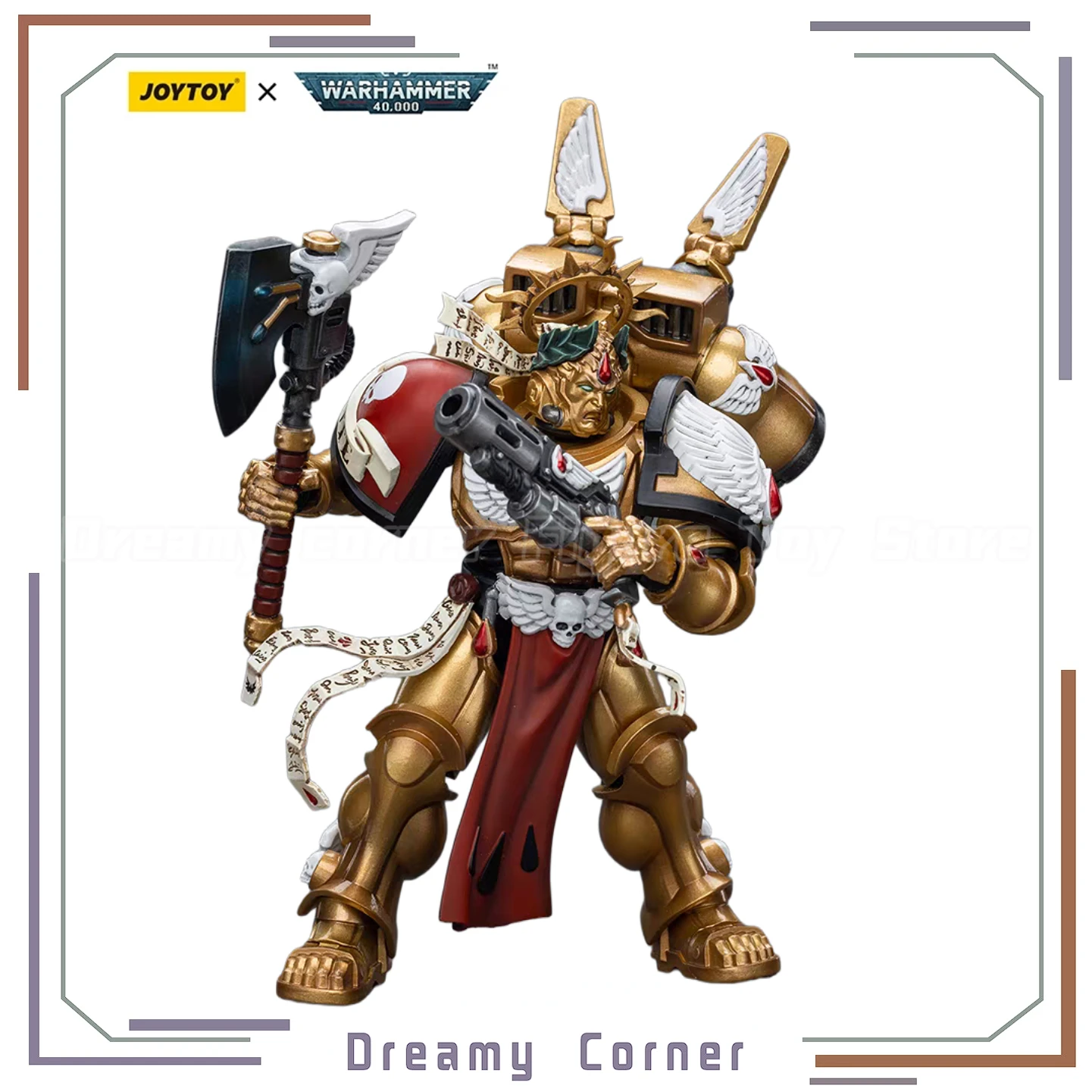 

【В наличии】 Фигурка JOYTOY Warhammer 40K Blood Angels Commander Dante 1/18