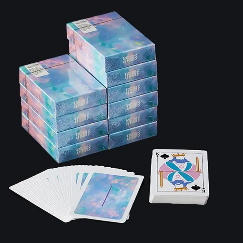 54 Cards Creative Art Design Poker Table Game Playing Cards Durable Anti-folding Texas Cards Collection Entertainment Products