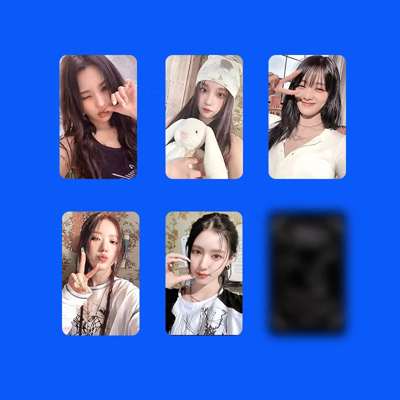 Gidle Girl\'s New Specialization I FEEL Same Style Homemade Small Card Fan Collection Star Ye Shuhua Song Yuqi