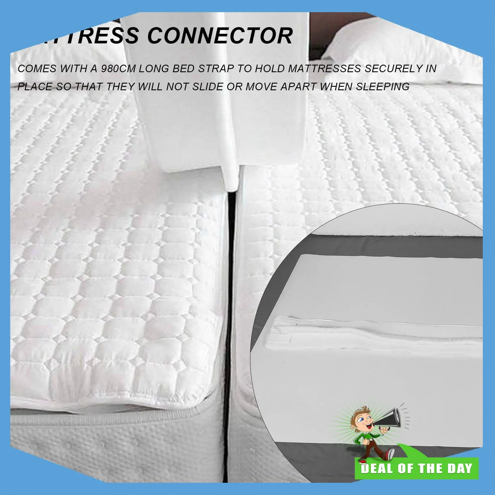 

24-Hour Delivery Bed Bridge Twin To King Converter Kit Adjustable Mattress Connector For Bed Bedspacefiller Twin Bed Connector