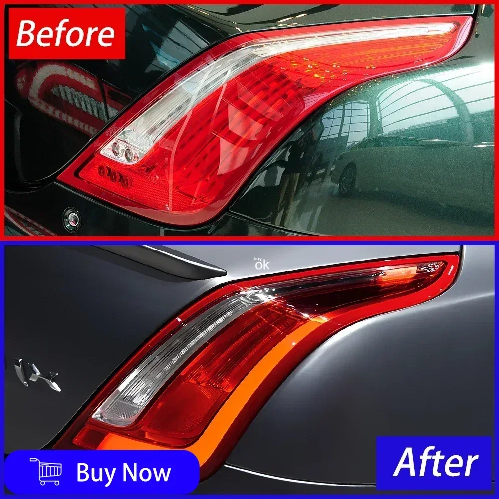 For Jaguar XJ 2011-2016 High Configure Upgrade LED Auto Back Lamps Car Assembly Dynamic Blink Turn Tail lights Accessories
