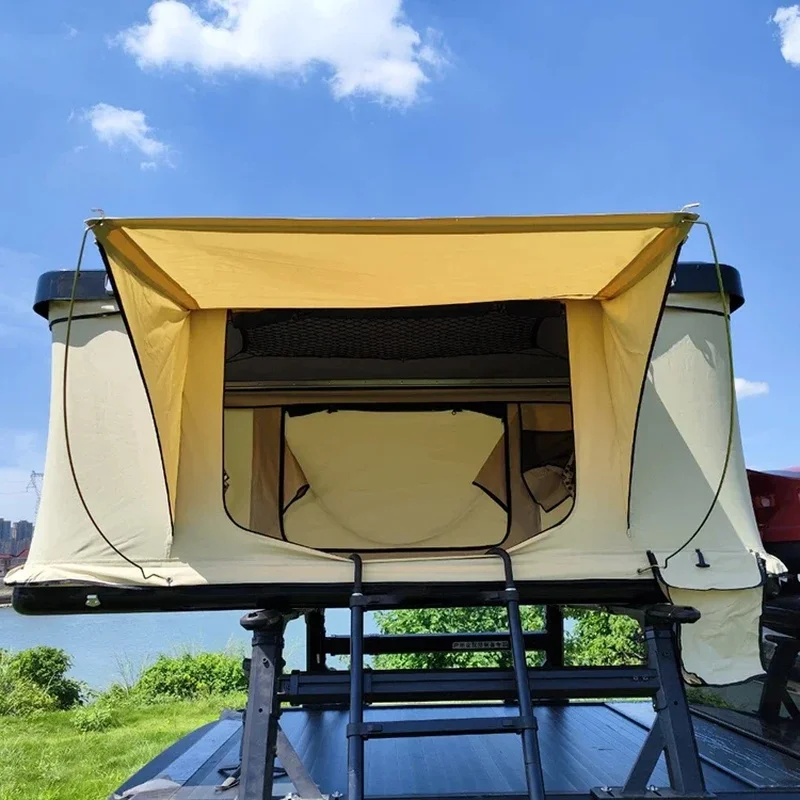 High Quality Pop Up Roof Top Tent Truck Bed Camping Tent 4x4 Offroad Fit For Tundra Ram Frontier D-max Triton L200 Ranger Maveri - view 6
