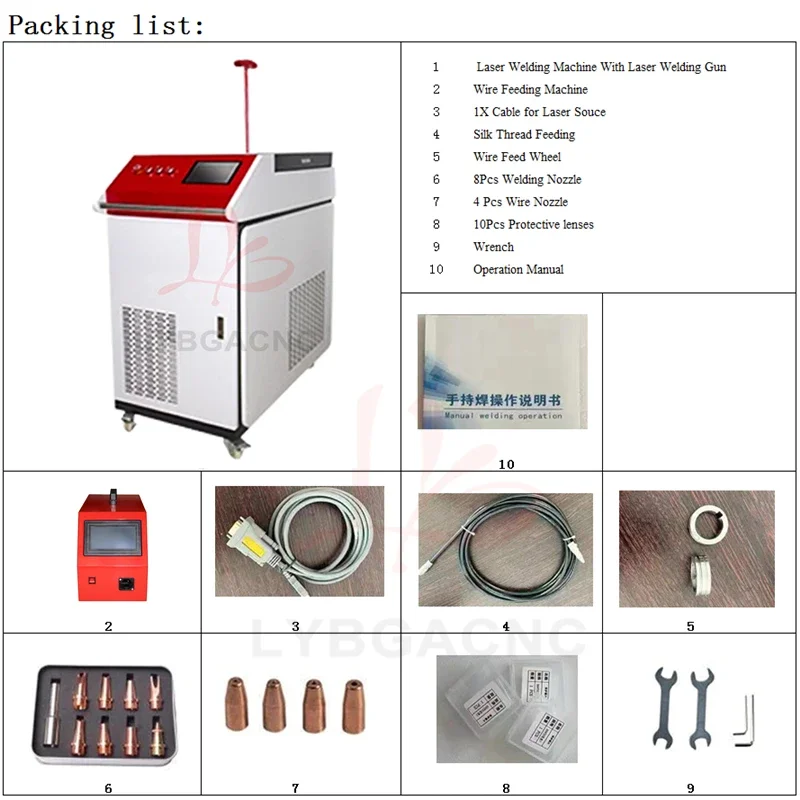 Handheld 4 in 1 Fiber Laser Welding Cleaning Cutting Soldering Machine CNC Welder MAX Raycus BWT for Metal Precision welding