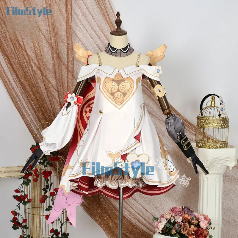 

Honkai Star Rail Tribbie Cosplay Costume Dress Uniform Headwear Halloween Party for Women Girls Props Carnival Role Play Set