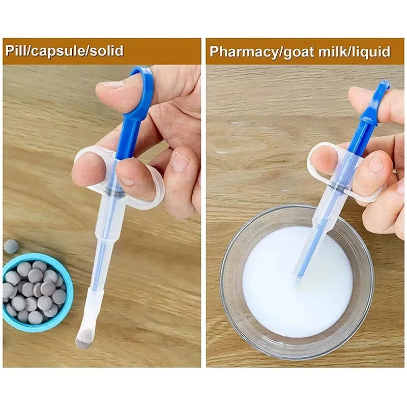 1/5/10Pcs Pet Pill Applicator Cats Dogs Syringe Pill Water Milk Tube Feeder Drinker Deworming Syringe Pet Medical Injection Tool