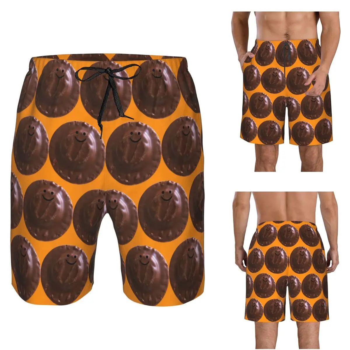 Gerald The Jaffa Cake (large) Trunks Beach Board Shorts Casual Quick Dry Swimming Summer Men Pants