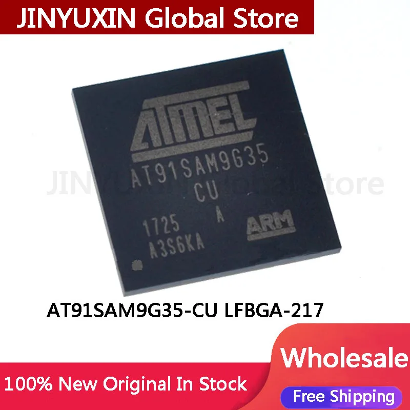 1-10Pcs New AT91SAM9G35-CU AT91SAM9G3 LFBGA-217 IC Chip Wholesale