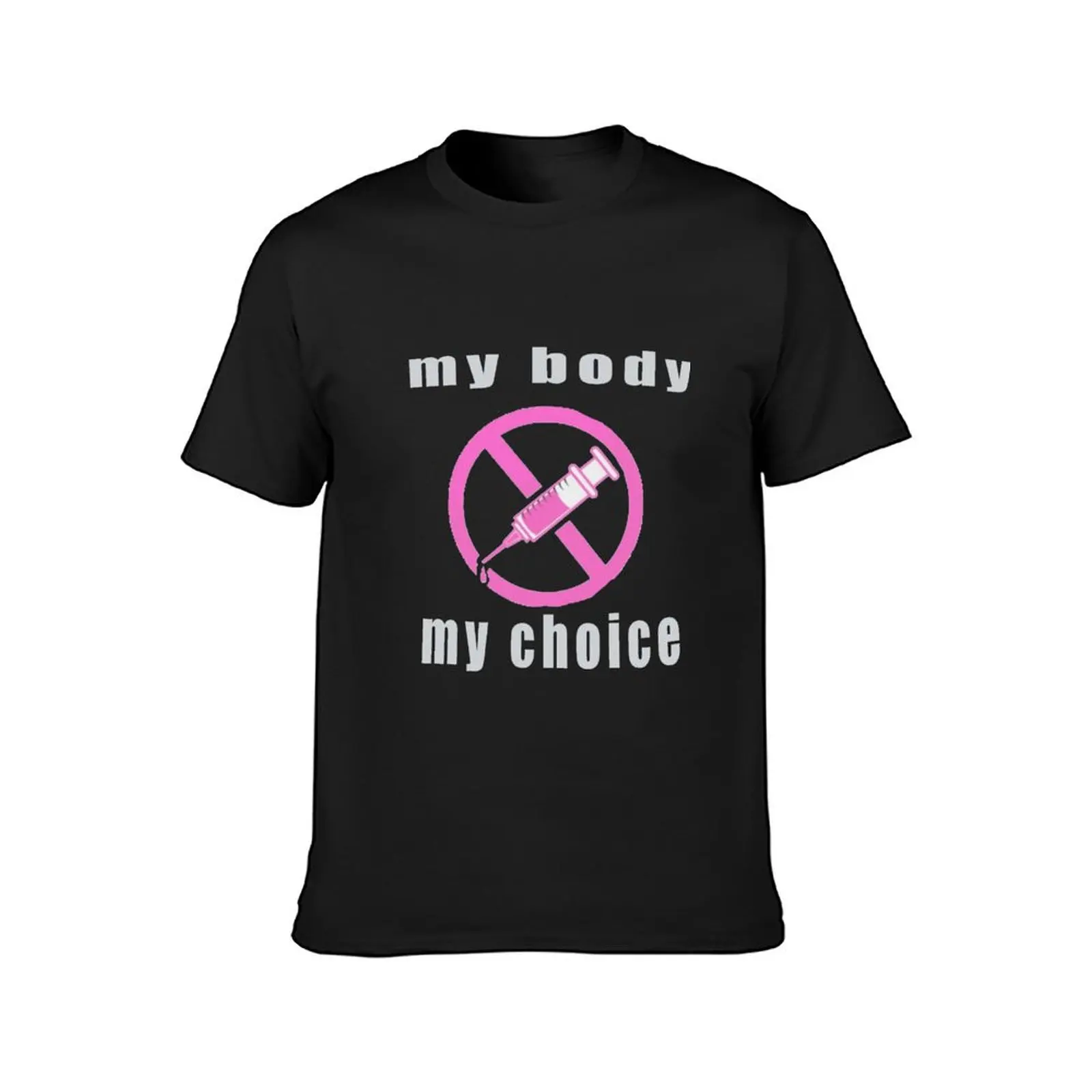 my body my choice T-Shirt quick-drying summer tops Men's cotton t-shirt