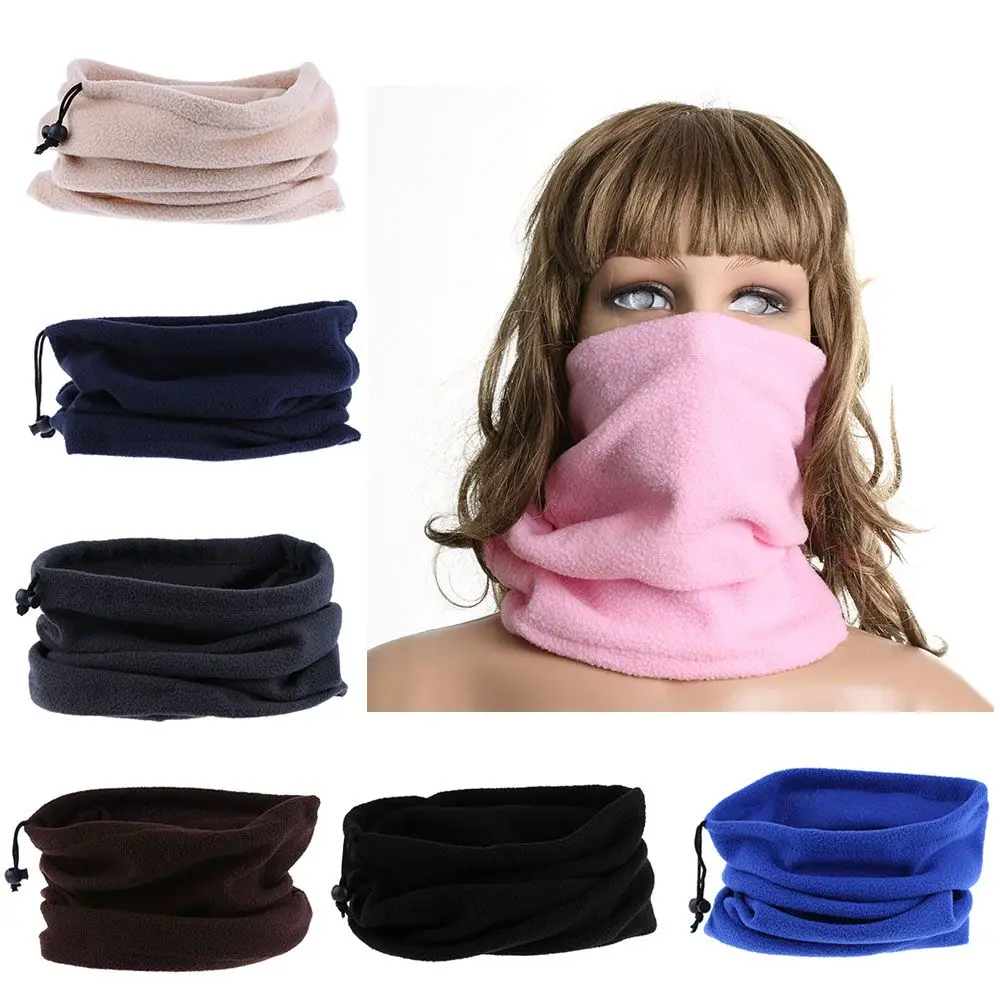 

Fashion Fleece Hood Face Mask Beanie Hat Ski Snood Scarf Neck Warmer