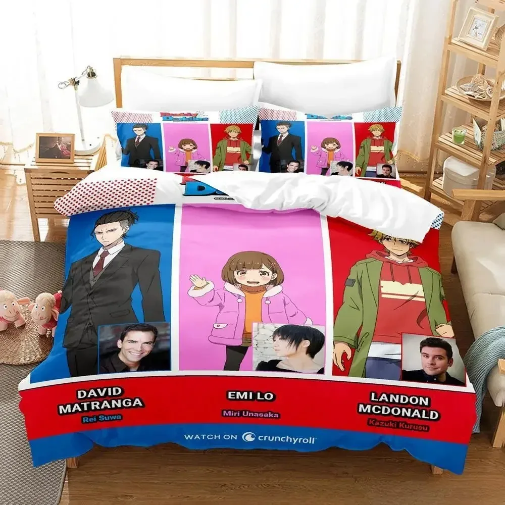 

Buddy Daddies Bedding Set Single Twin Full Queen King Size Bed Set Adult Kid Bedroom Duvet cover Sets 3D Anime Bed Sheet Set