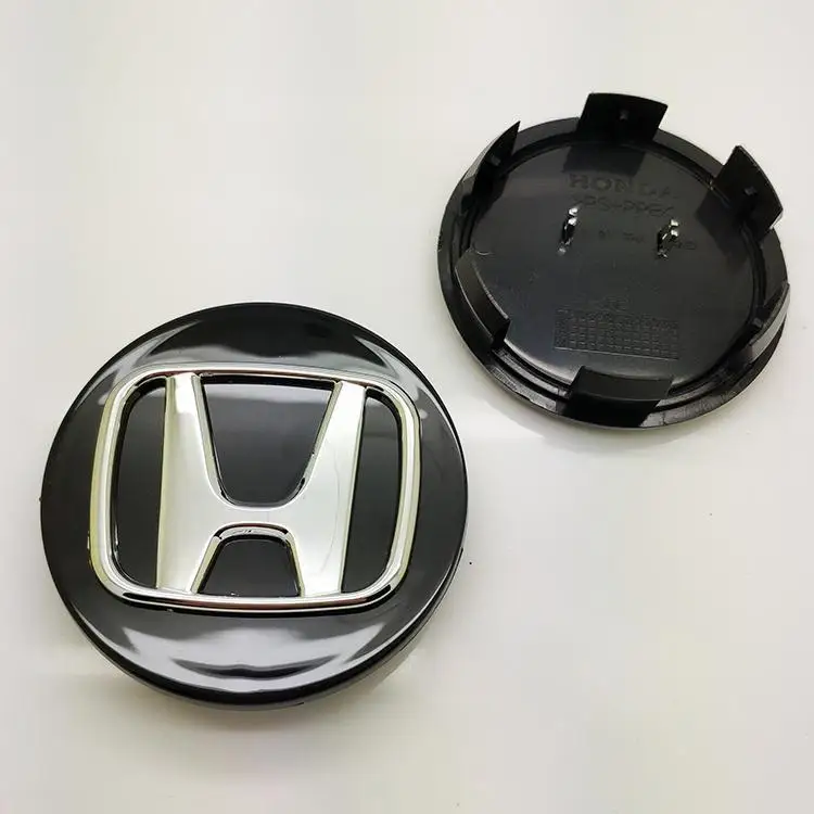 4pcs 58mm Wheel Center Cap Logo Hub Cover Badge Emblem For Honda Civic City Accord Odyssey Spirior CRV Hrv Jazz CBR HR-V