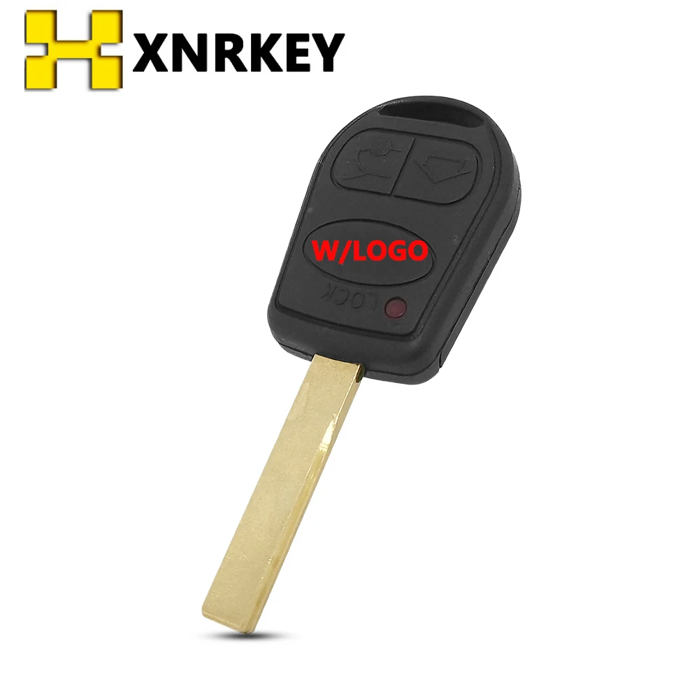 

XNRKEY 3 Buttons Remote Car key Case for LAND ROVER Sport RANGE HOVER L322 HSE VOGUE key Case Shell Keyless Entry Fob Cover