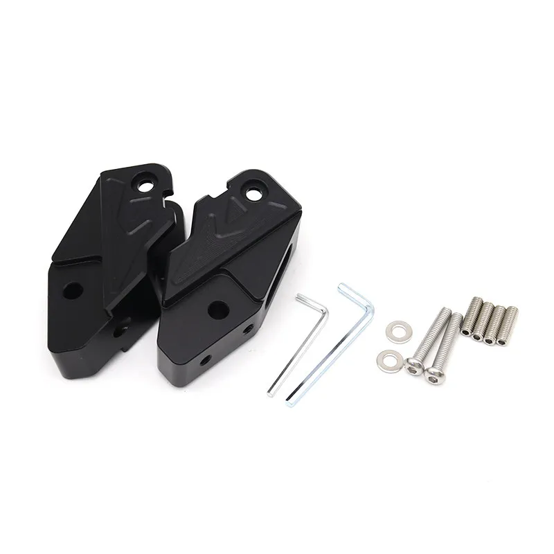 For SYM CLBCU 4MICA MMBCU Passenger Footpeg Relocation Bracket Sturdy Foot Rest Shift Mount Mod Accessories