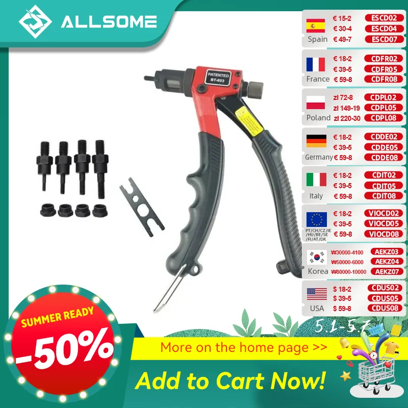allsome-bt-603-manual-riveter-gun-hand-rivet-tool-kit-rivet-nut-setting-tool-nut-setter-m3-m4-m5-m6