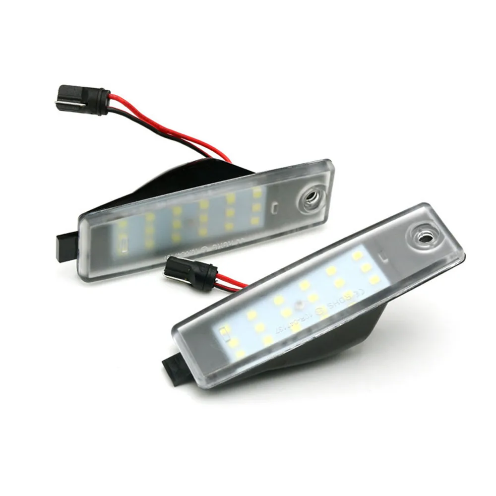 2 قطعة مجموعة مصابيح لوحة ترخيص LED لتويوتا هايلاندر RAV4 لكزس RX300 سليل