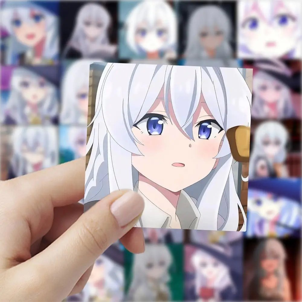 120PCS Hexe Reise Irena Animation Sage Peripherie Sekundäre Element Material Dekoration Flache Wasserdichte Aufkleber