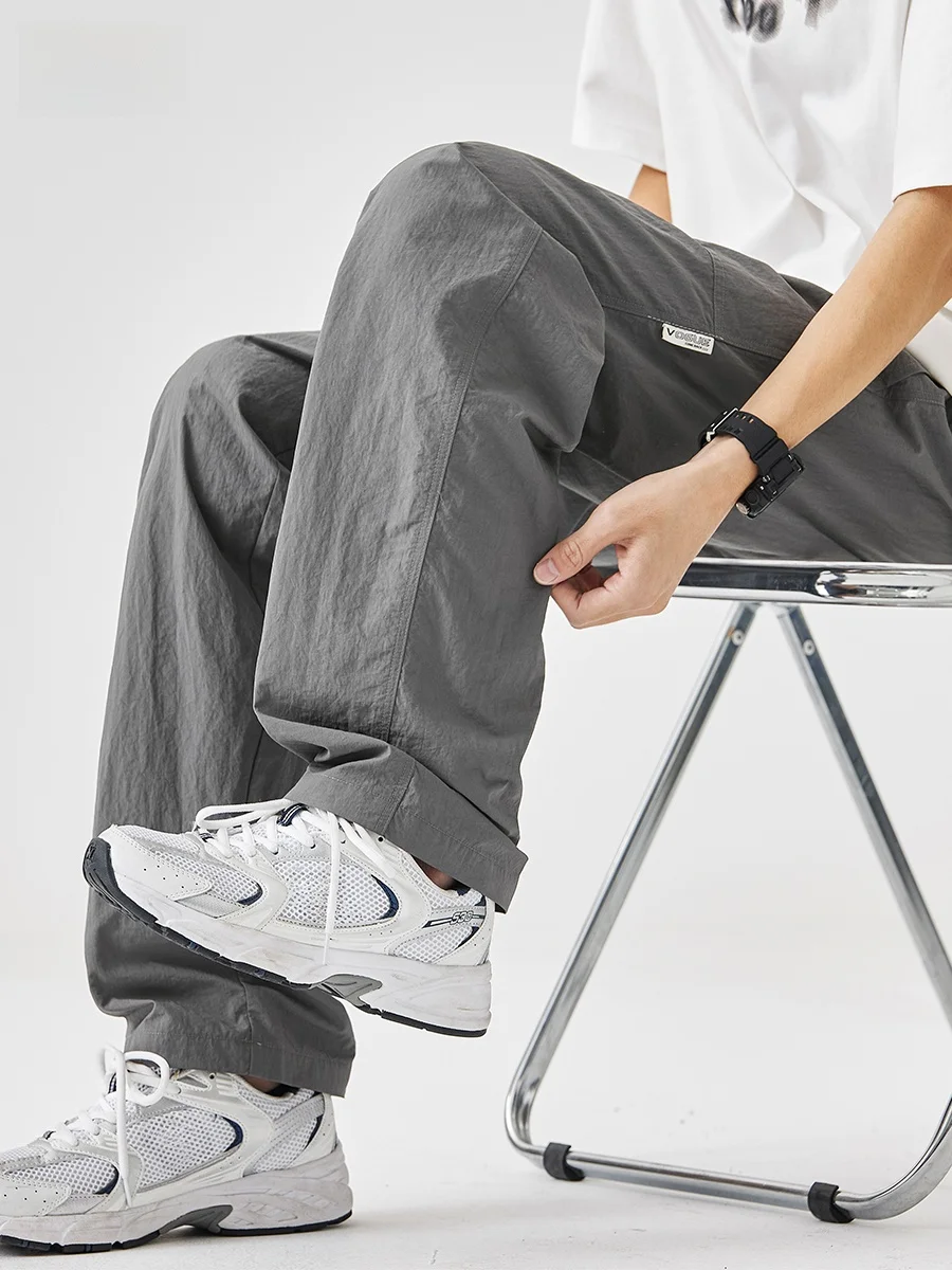 

Мужские летние брюки Warrior American Sle Workwear из ледяного шелка, быстросохнущие, спортивные, широкие, свободные, повседневные, длинные