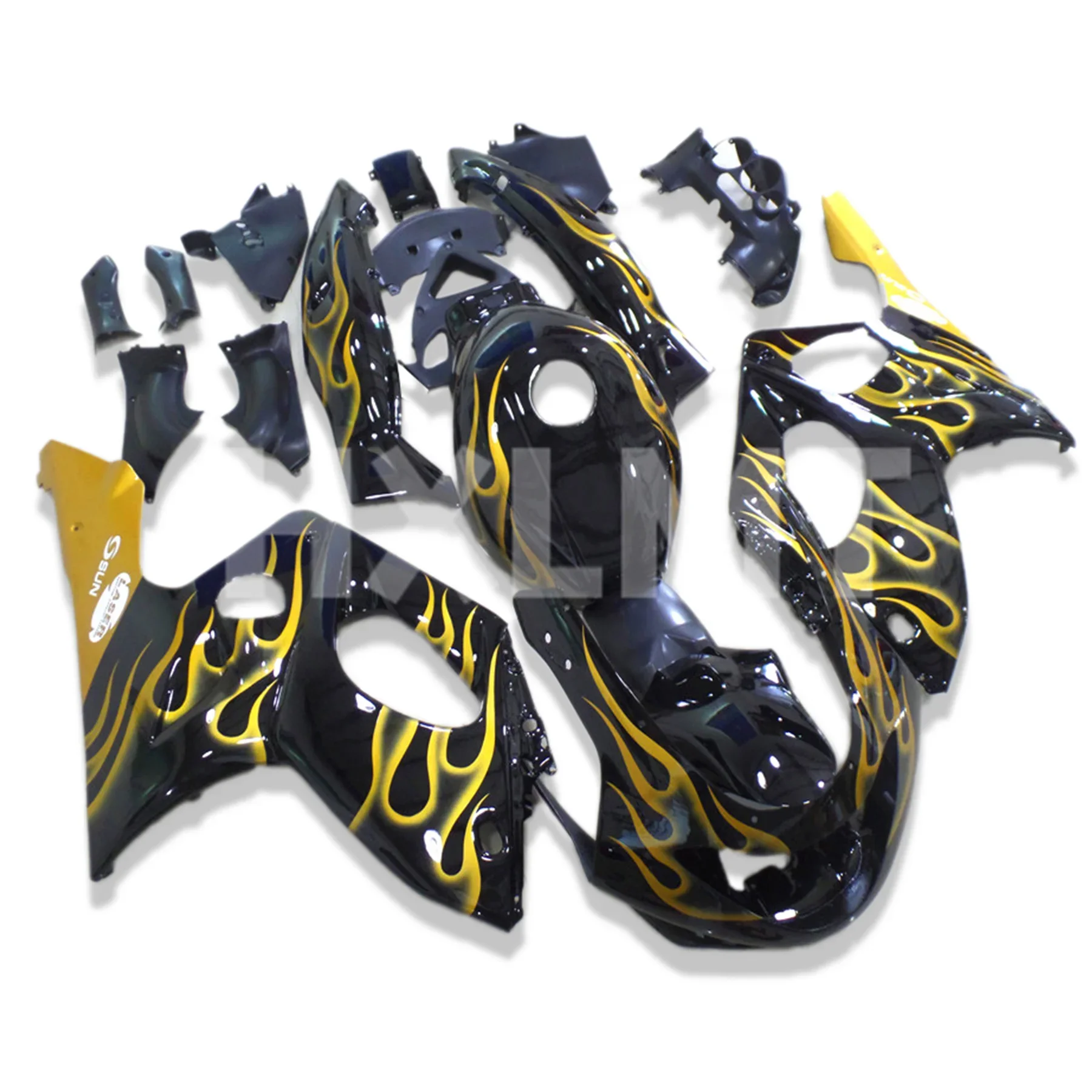 Bodywork Kit Fit for YZF-600 R6 2001 2002 2003 2004 2005 2006 2007 Blue White Fairings 97 98 99 YZF R6 Fairing Kits