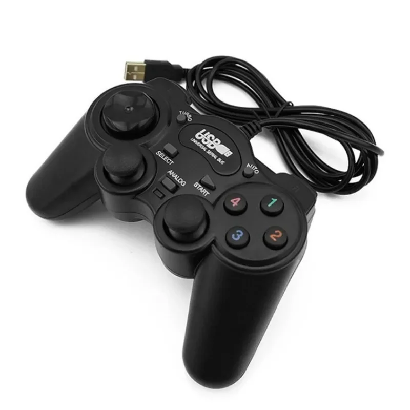 Mando con vibración USB 850, accesorios para consola de juegos, adecuado para PC, WinXP, WIN7, WIN8, WIN10, Etc.