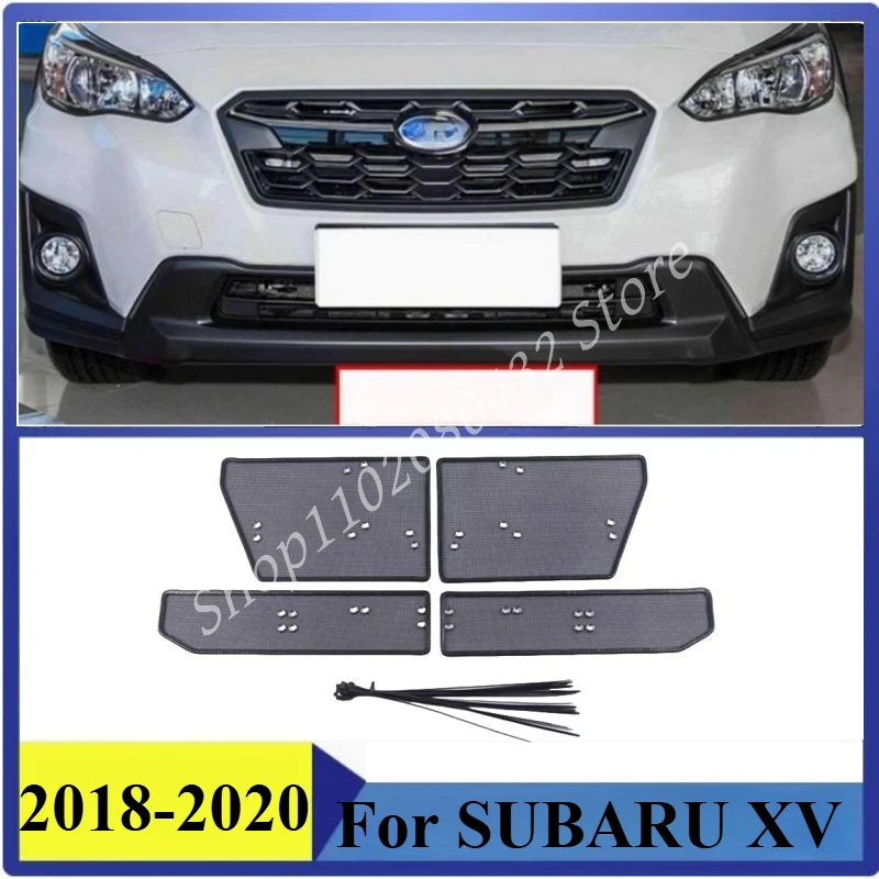 

For SUBARU XV 2018-2020 Grills Insect Net Radiator Condenser Protective Cover Anti Insect Sand Mesh