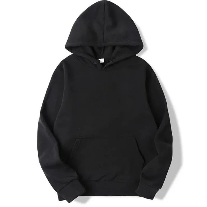 Herren-Sweatshirt mit lockerer Passform, ultraweichem Fleece-Pullover und Kapuze und Taschen