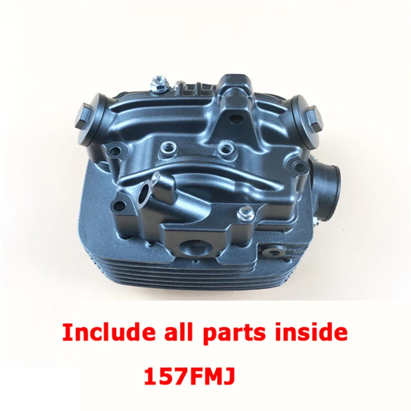 Motorcycle Cylinder head Complete Assembly Include all parts CAMSHAFT, ROCKER, VALVES... for Benelli TNT15 Keeway 157FMJ Engine