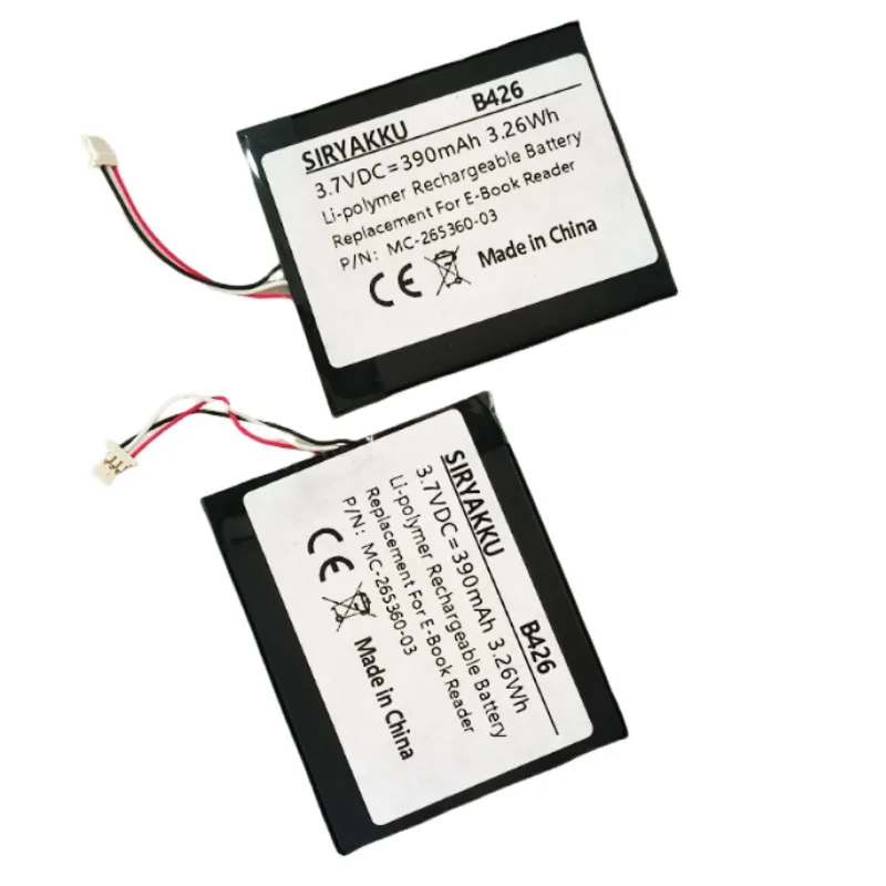 MC-265360-03 890mAh 전자책 리튬 폴리머 배터리 킨들 499 558 7 7세대 8 8세대 X SY69JL WP63GW 58-000083 58-000151 교체용
