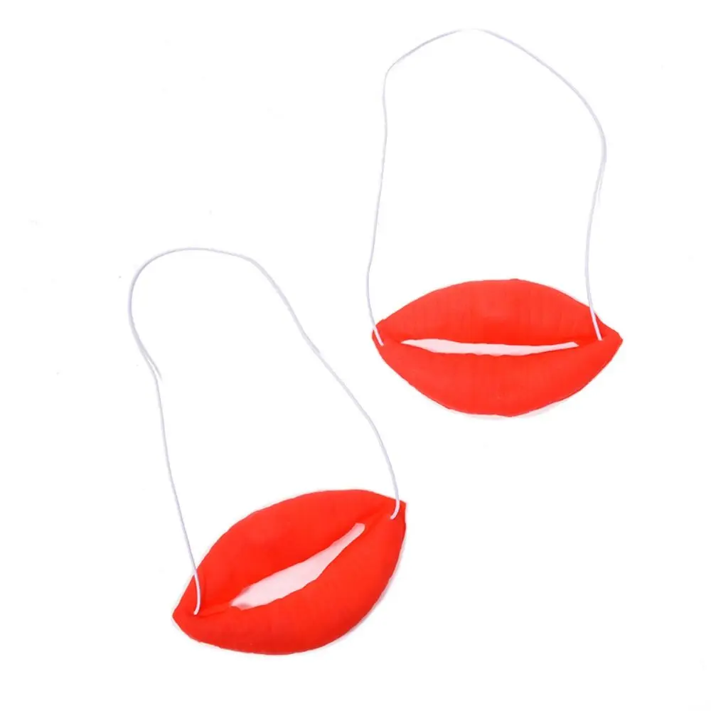 Thick Big Mouth Lips Props Funny Costume Parties Big Lips Prank Prank Items Funny Facial Cover Wedding Party Props