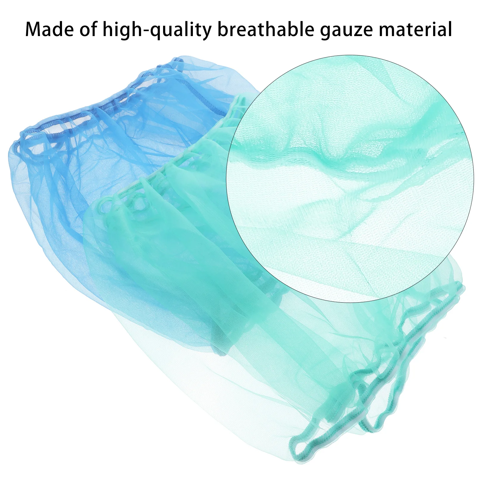 

2 pcs Bird Net Cover Premium Mesh Skirt Durable Protective Cover For Birdcage Anti- Scattering Pet Accessory Bird Cage