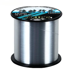 High Strength Saltwater Freshwater Bass Nylon Fishing Line 500M Japan Wear Resistant Monofilament Line Carbon Line 0.128-0.520mm