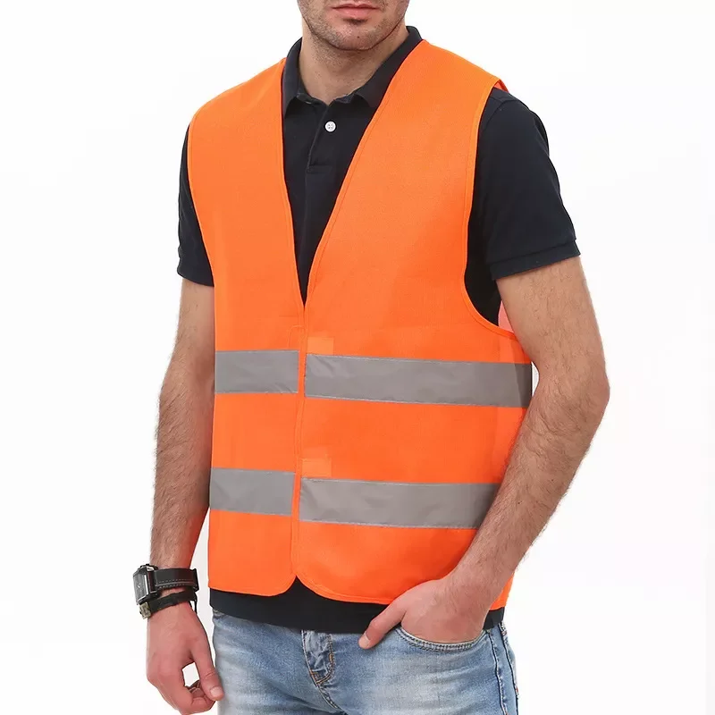 Car Reflective Safety Vest,Auto Parts Reflective Strip Vest For Gas Stations Cleaning Sanitatio Cycling High Visibility Jackets