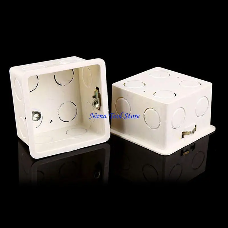 31GJ 80x80 PVC Junction Box a parete Cassetta a parete per interruttore SCOPE BASE