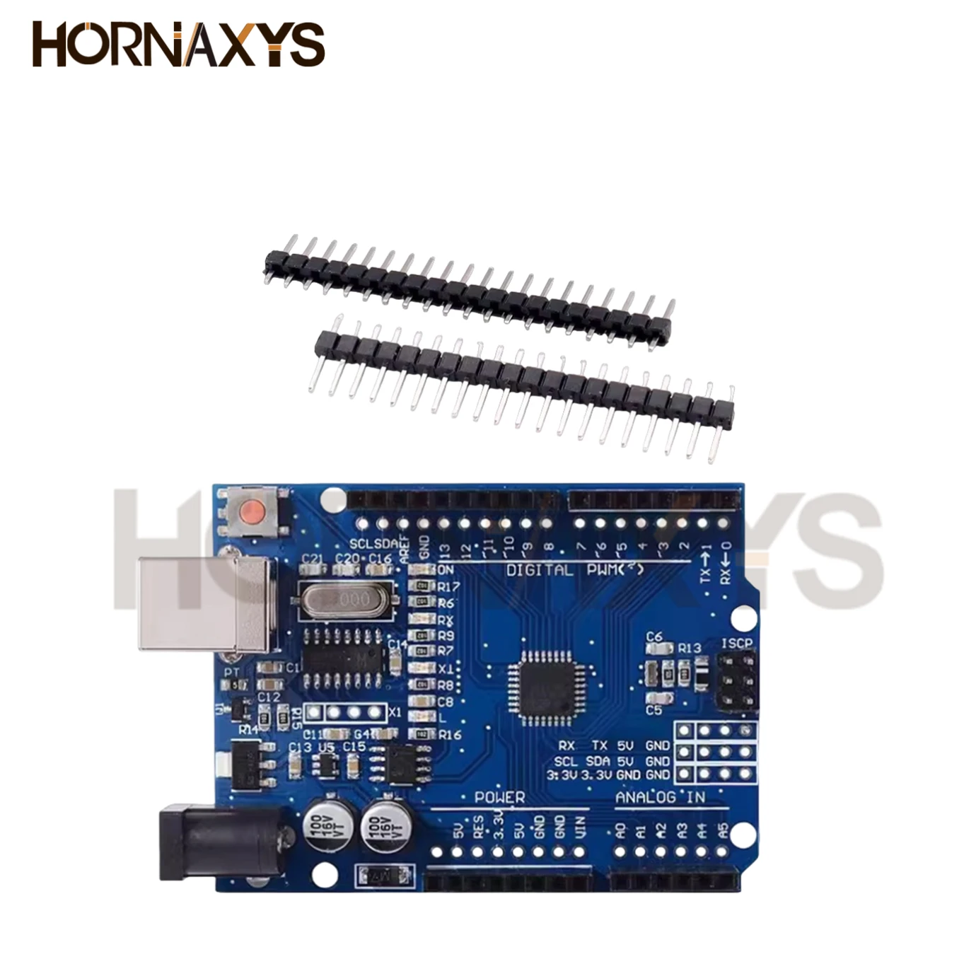 1PCS UNO R3 UNO board UNO R3 CH340G+MEGA328P Chip 16Mhz For Arduino UNO R3 Development board+USB TYPE-C MICRO