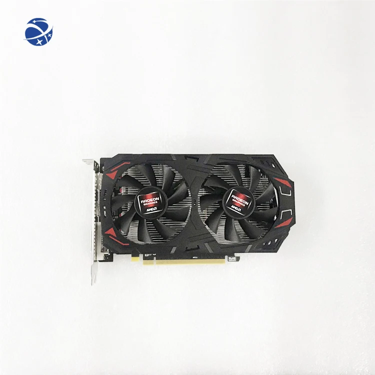 RX 580 8GB Graphics Cards AMD Radeon RX580 8GB 2304SP Video Screen Cards GPU Desktop Computer Game Map Videocard