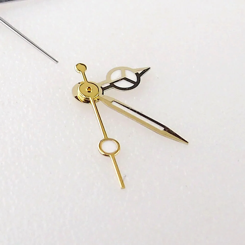 Reloj Mecánico NH05 NH06 NH07 para mujer, pulsera de mano pequeña con borde dorado para reloj Mod de 26mm