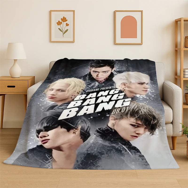 Kpop Bigbang G Dragon Music Star Flanelldecke, weiche, warme Decke für Schlafzimmer, Wohnzimmer, Bett, Reisen, Camping, Picknick, Kinder