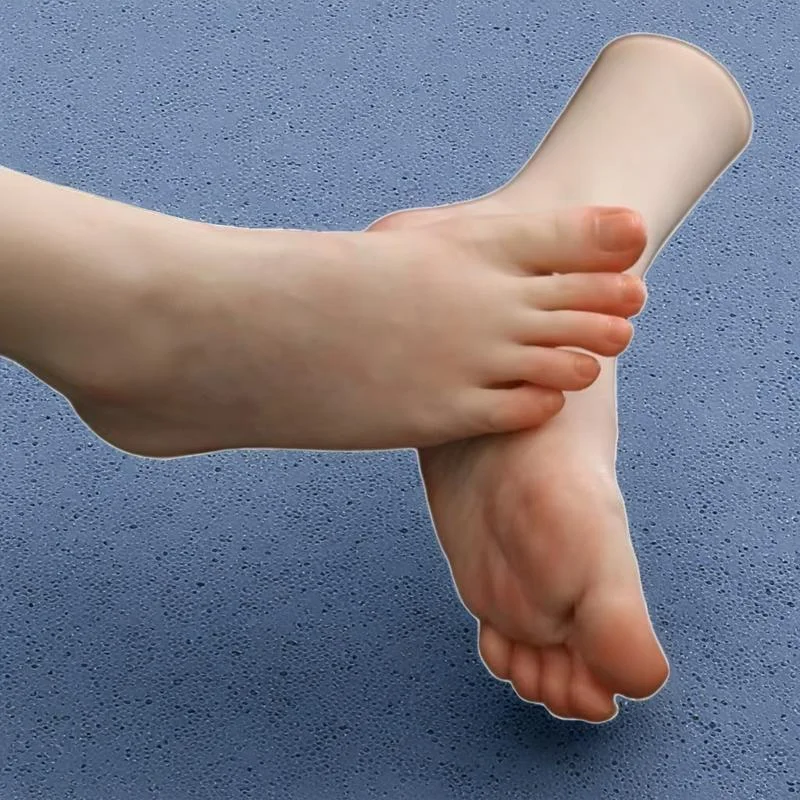 

1:1 реалистичный манекен для ног для ногтей дизайн ногтей обувь ювелирные изделия дисплей реалистичный фетиш TGDZBAMEI37