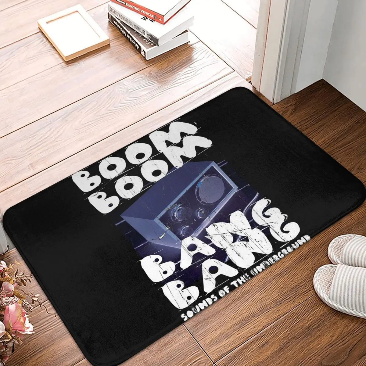 Boom Boom Bang Bang Non-slip Doormat Floor Mat Sand Scraping Carpet Rug for Kitchen Entrance Home Bedroom Footpad Mats