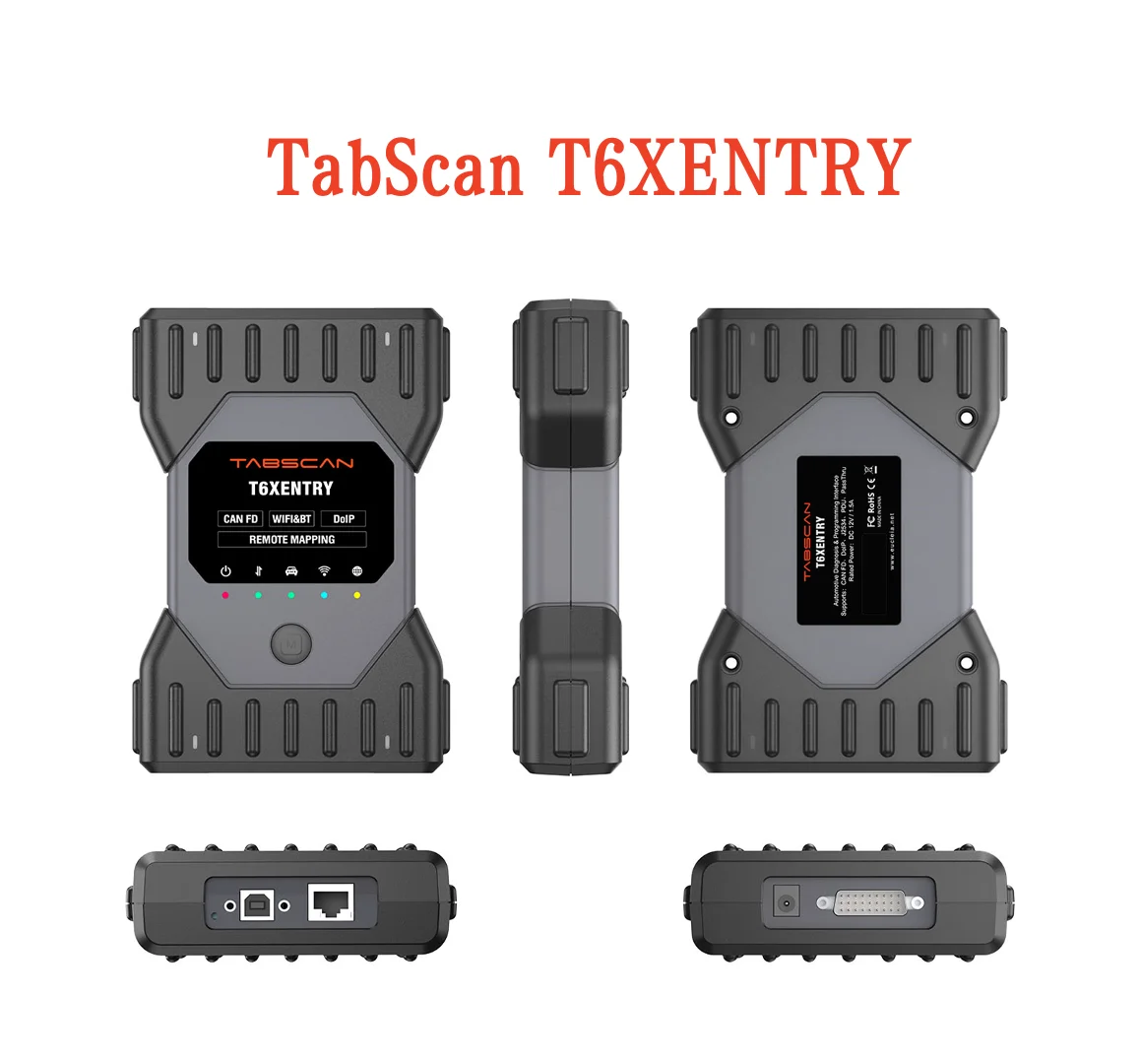 TabScan T6XENTRY For MB Inspection Supports DolP and CAN-FD Protocol WIFI and Bluetooth Connect OE-Level Diagnostic Equipment