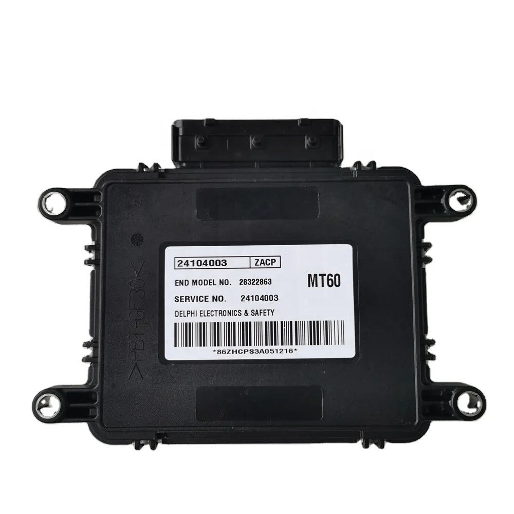

MT60 ECU 28322863 Компьютерная плата двигателя автомобиля 24104003 Электронный блок управления для парусного