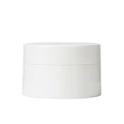 20pcs/lot 30G 50G 100G White Empty Jars Cream Bottles Travel Face Cream Lotion Cosmetic Container Plastic Empty Makeup Jar