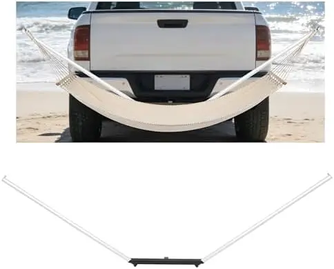 Hitch Hammock Stand for All Standard 2" Vehicle Receiver Hitches | Class III & IV Hammock Mount Heavy Duty Trucks