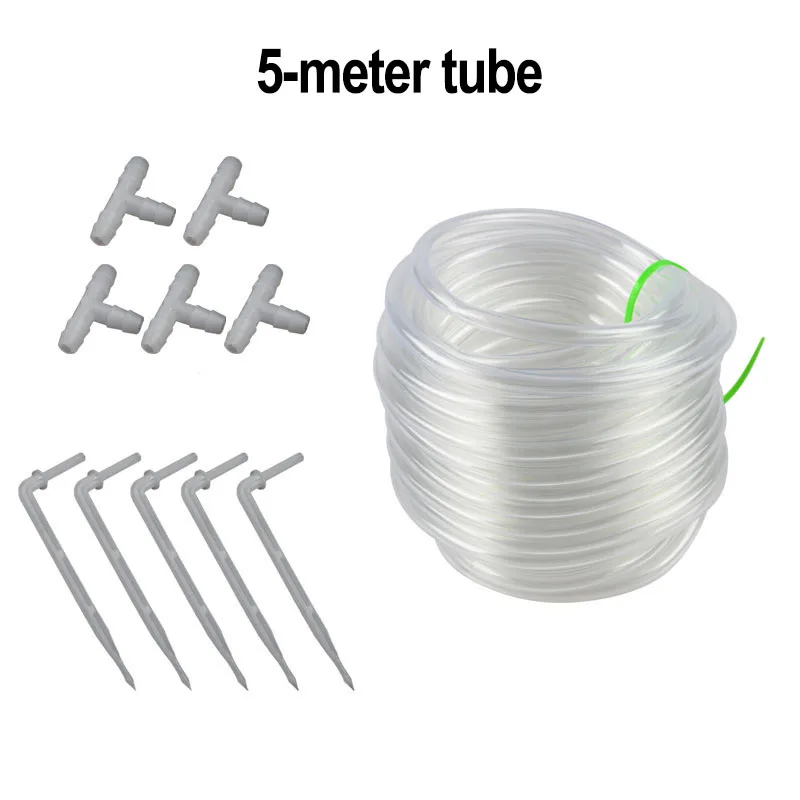 

Waterer Hose Kit PVC 5m 10m Watering Hose Kit Garden Watering For Indoor And Outdoor Plant White Garden Supplies Watering Tools