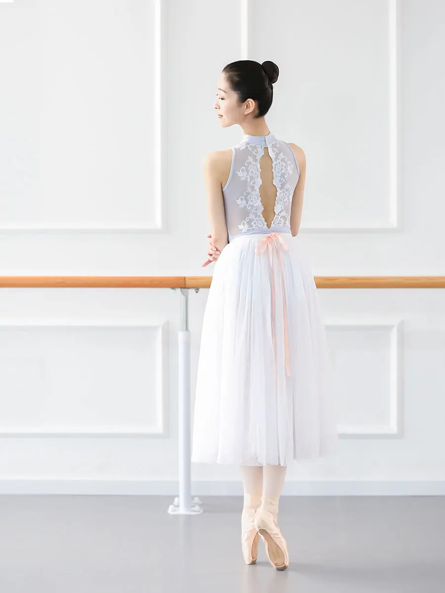 Dance Clothing Lace Embroidery Gymnastics Adult Leotard Women Lycra Sexy Ballet Leotards Costumes for Girls