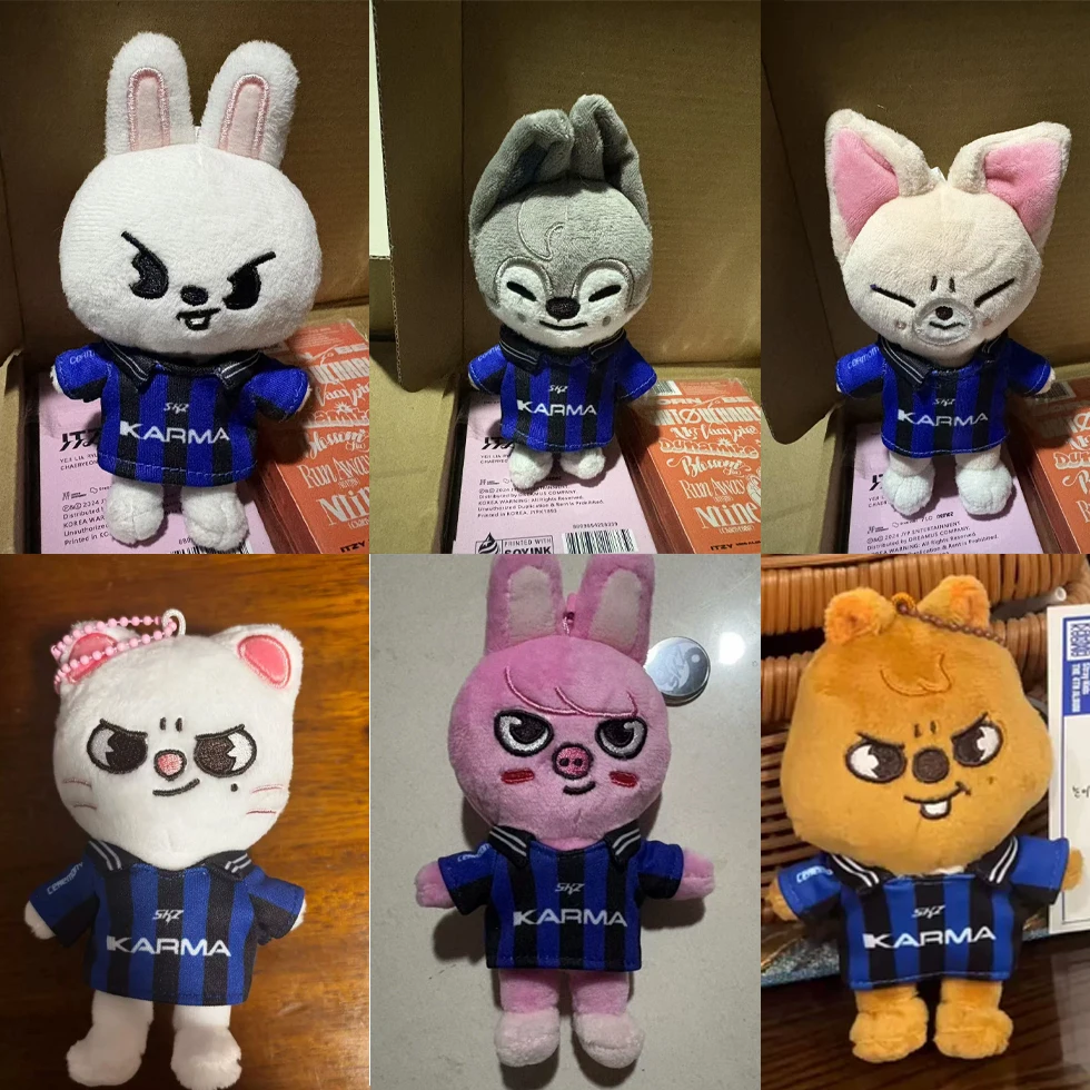 

SKZOO Karma брелок плюшевый злой стиль эмоций плюшевый брелок плюшевая игрушка Seoul FM неделя плащ кукла волшебная школьная детский подарок на день рождения