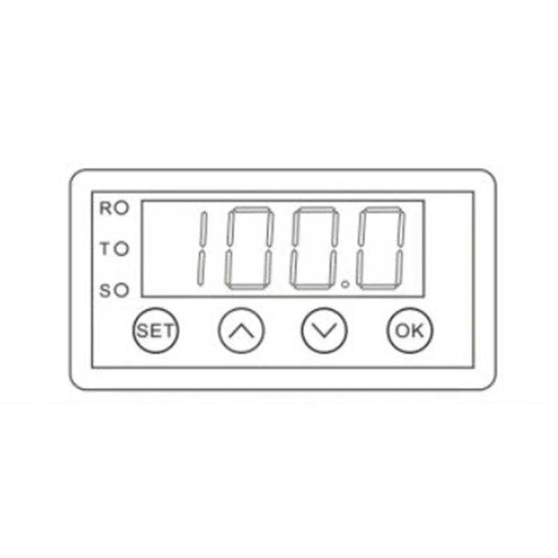 HOT SALE 5X Digital Display Meter 0-10V 0-20MA 2-10V 4-20MA Analog Input Display Table Digital Display Head With RS485 Version