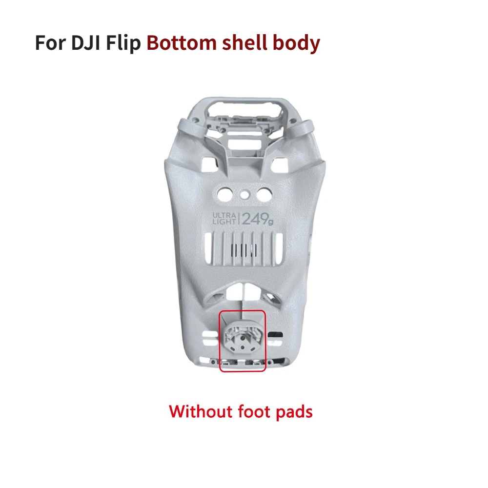 Original Body Shell For DJI Flip Drone Middle Frame Bottom Cover Housing Repair Spare Parts