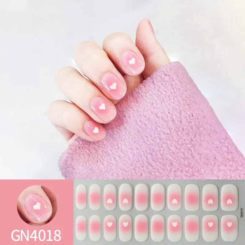 Autocollants pour Ongles en Gel Français, Bandes Adhésives pour Documents Solides, Décorations Simples pour Nail Art, Vente en Gros