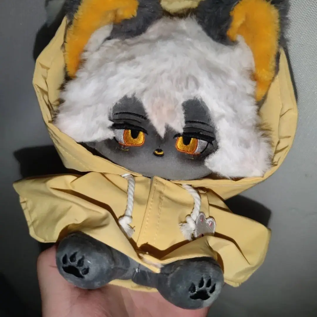 Game Sky: bambini della luce simpatico gatto nero peluche bambola corpo cartone animato vestire figure giocattolo di cotone bambole giocattolo regalo cosplay